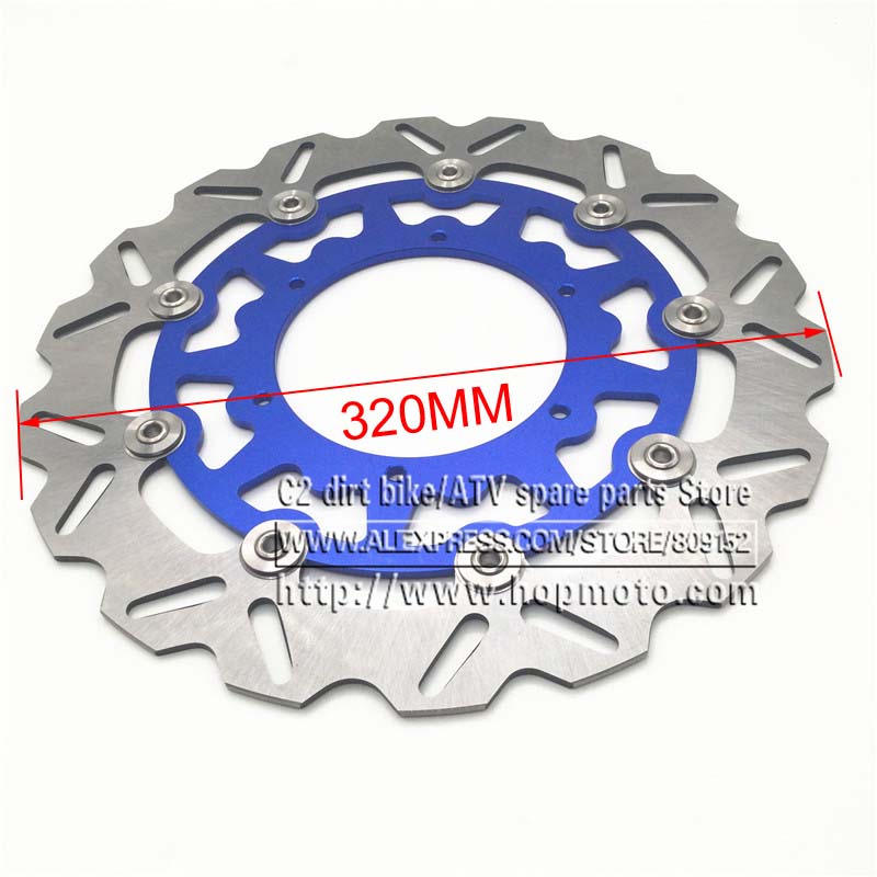 320MM Oversize Front Floating  - Floating Brake Disc 320Mm Supermoto recension och pris
